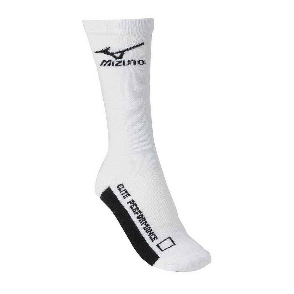 Calzini Mizuno Pallavolo Crew Uomo - Bianche/Nere - 41728-DAFS